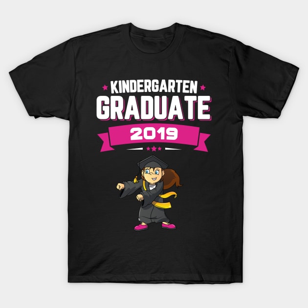 Flossing Kindergarten Graduate Class Of 2019 Girls T-Shirt by trendingoriginals